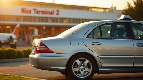 Réservez votre taxi à Nice terminal 2 pour un transfert rapide